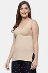 Floret Cotton Camisole (Pack of 2) - Skin — thumbnail 6